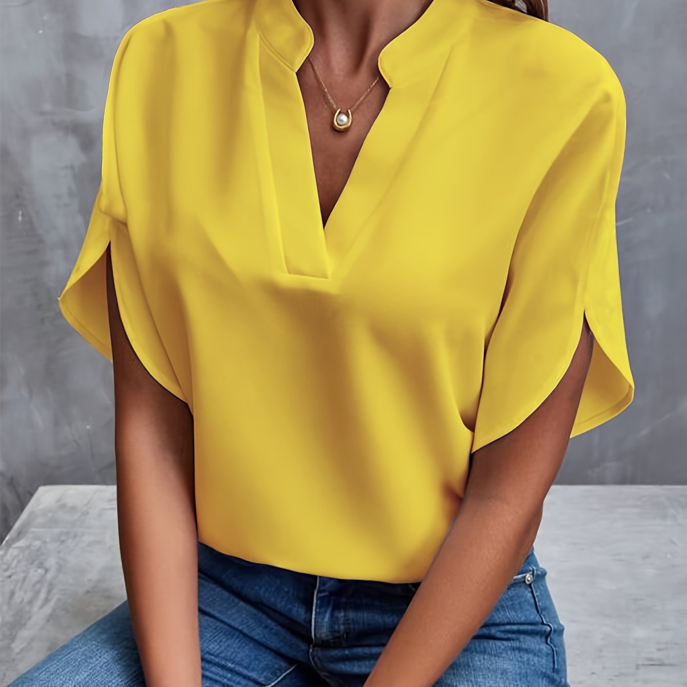 Blusa elegante mujer – Blusa ligera y chic para ocasiones especiales