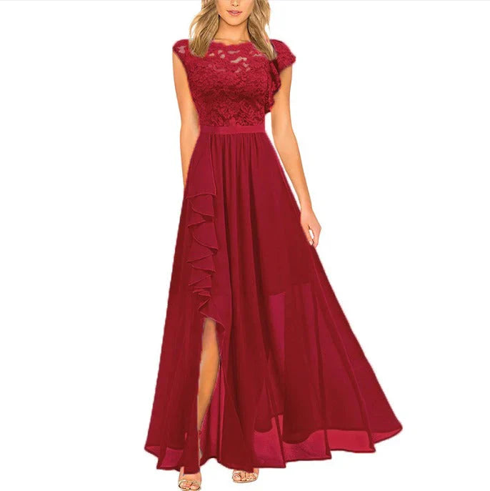 Vestido maxi elegante – Vestido largo con detalles sofisticados para ocasiones especiales