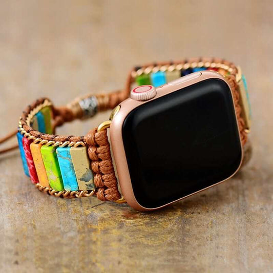Apple Watch Bracelet – Chakra Wrap Design for Stylish Fitness