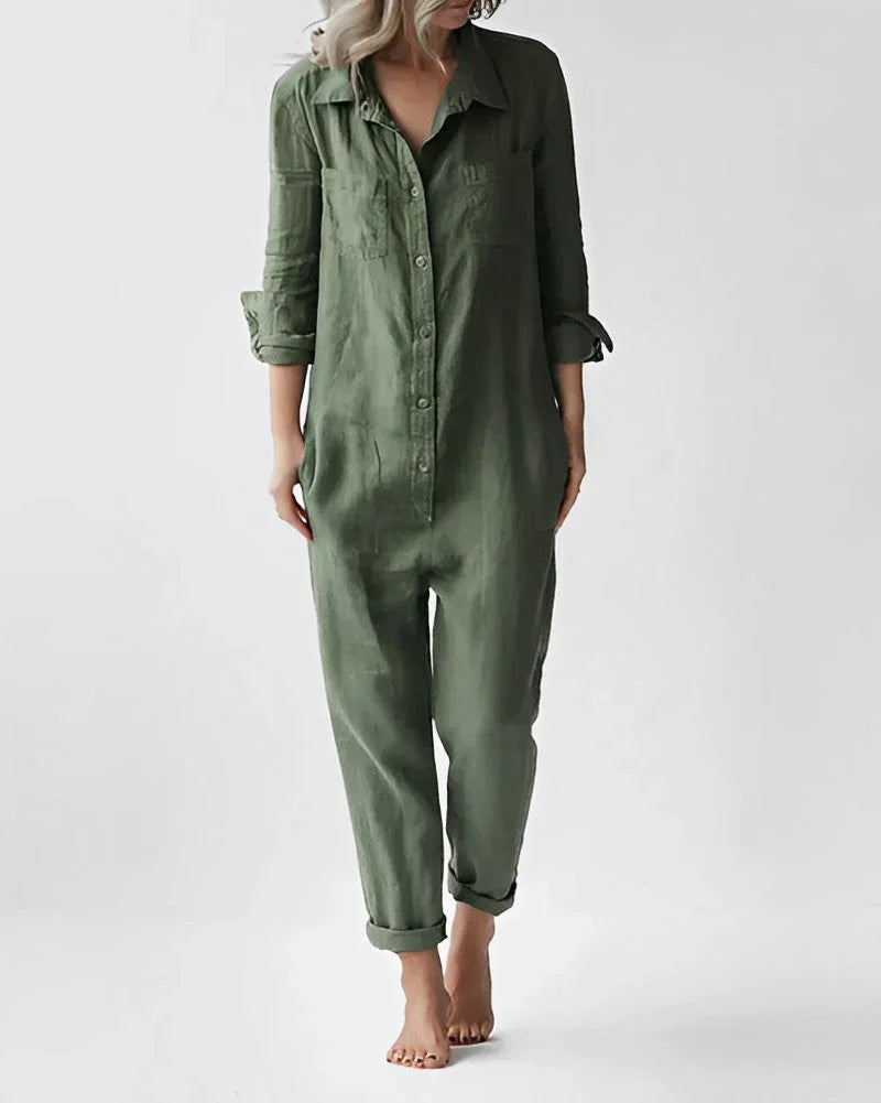 Mono elegante verde mujer – Mono fluido y chic para ocasiones especiales