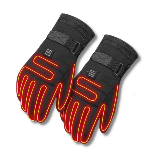 Electric Heated Gloves Waterproof – Warm Winter Gear for Cold Weather