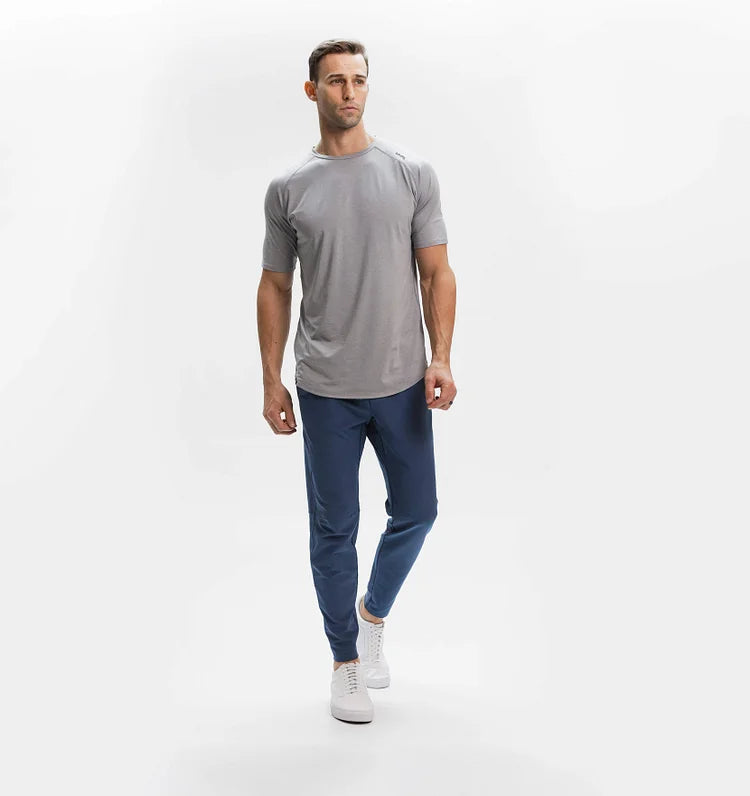 Pantalón Jogger Hombre Ajustado Elástico Moderno