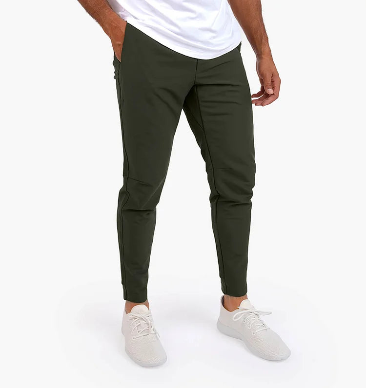 Pantalón Jogger Hombre Ajustado Elástico Moderno