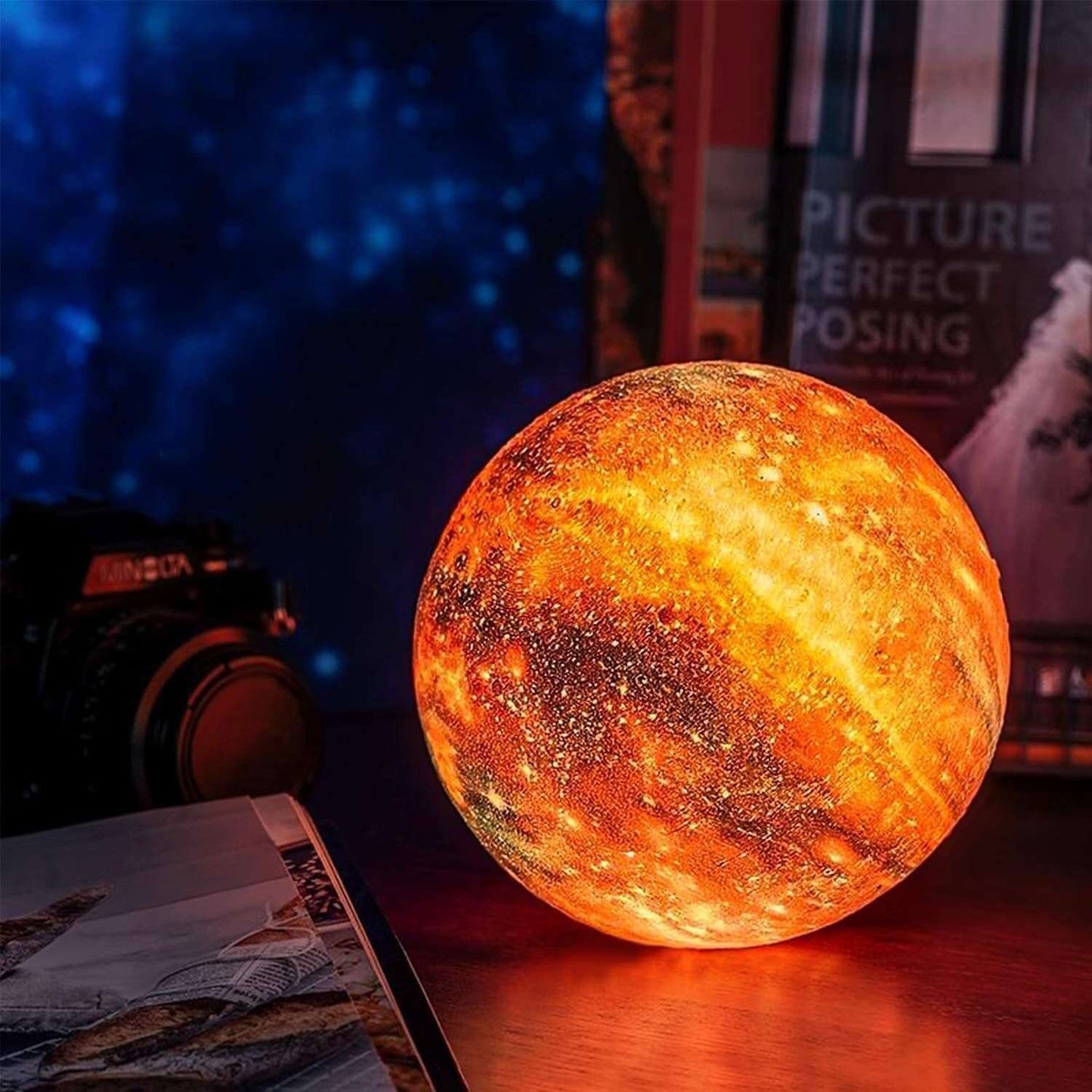 Night Light Projector – Touch Control Starry Sky Lamp