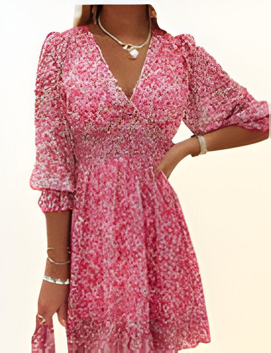 Vestido floreado mujer – Vestido ligero y elegante para verano