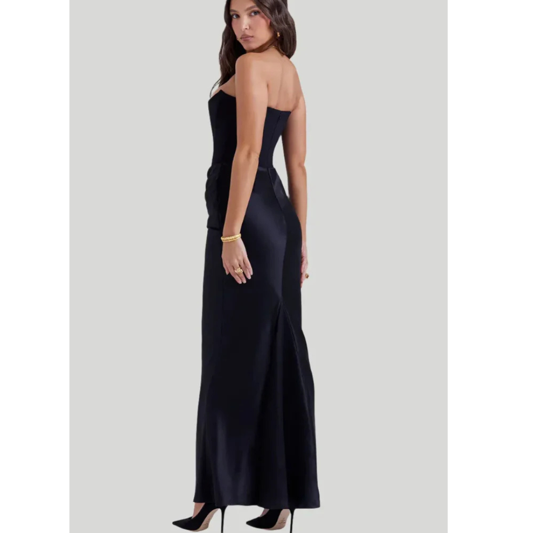 Vestido de Noche Mujer – Maxi elegante y fluido para ocasiones especiales