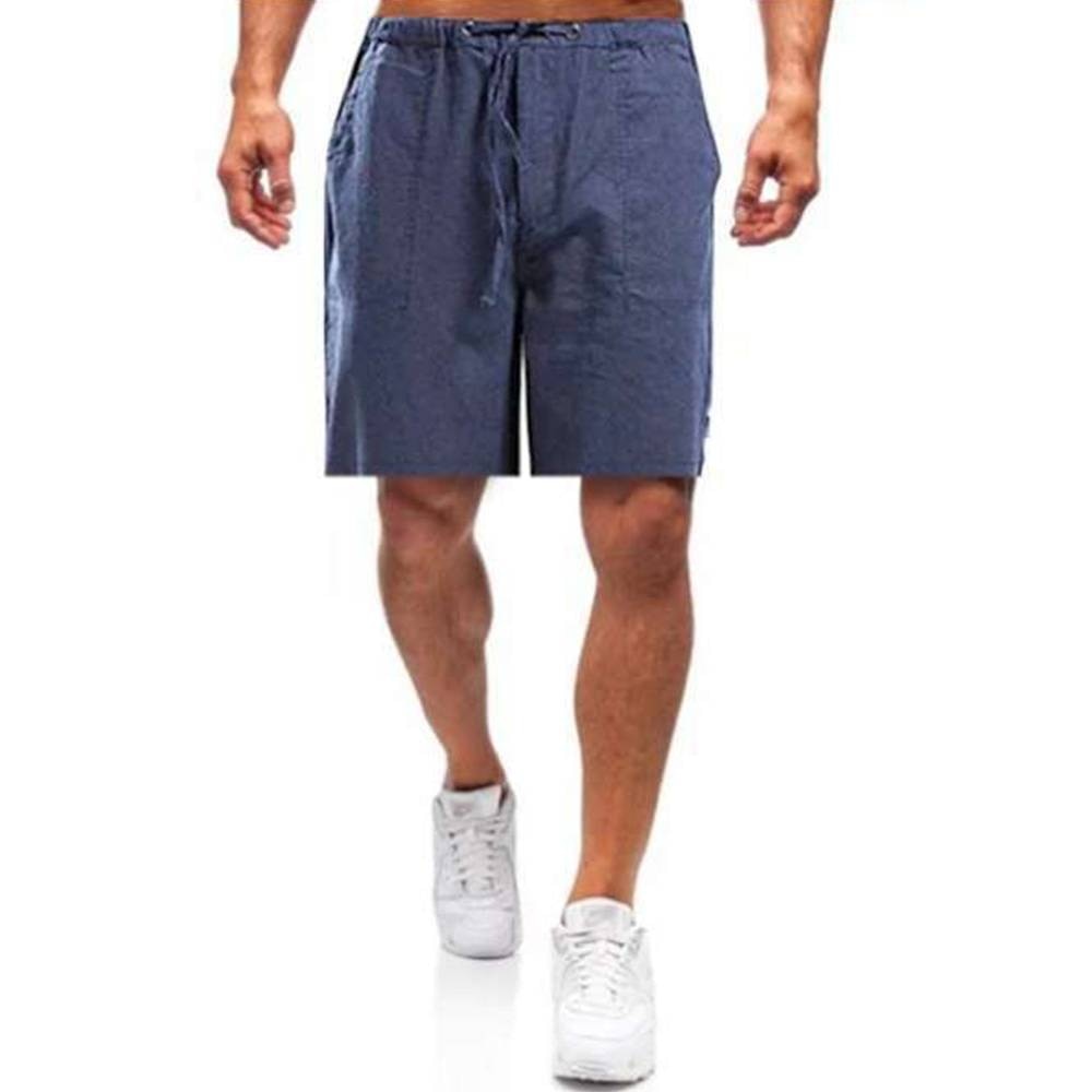 Shorts de Verano Hombre – Pantalones Cortos Casual con Cuerda